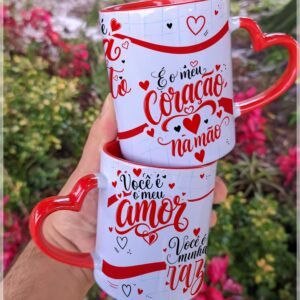 Sublimação Caneca Voce é O Meu Amor