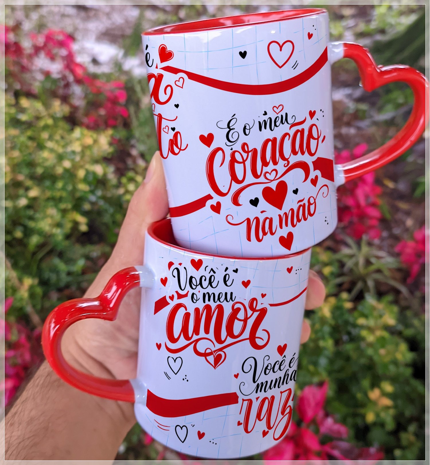 Sublimação Caneca Voce é O Meu Amor