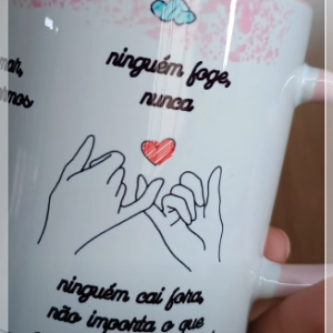Sublimação Caneca O Que A Gente Vai Prometer