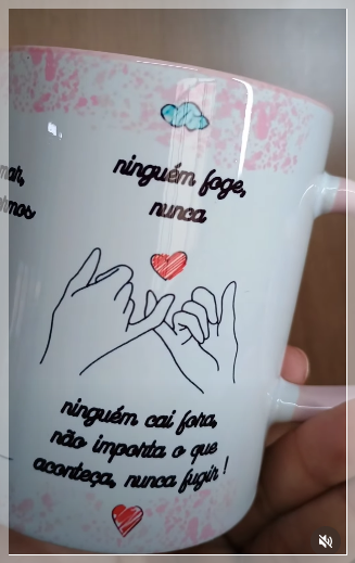 Sublimação Caneca O Que A Gente Vai Prometer