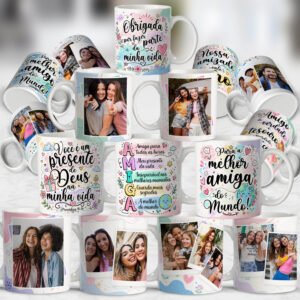 Sublimação Canecas Amizade 26