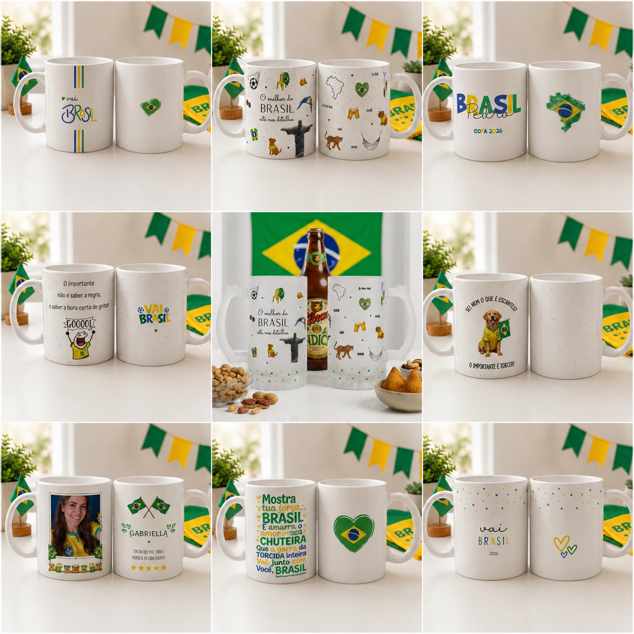 Sublimação Canecas Copa Do Mundo 26