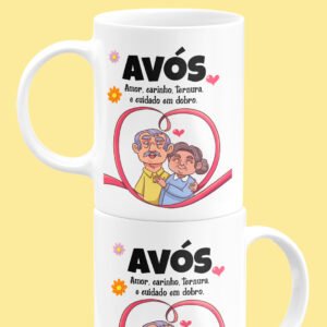 Sublimação Canecas Dia Dos Avós 12