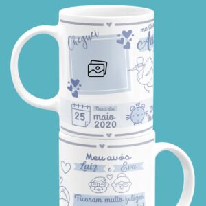 Sublimação Canecas Dia Dos Avós 24