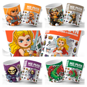 Sublimação Canecas He Man