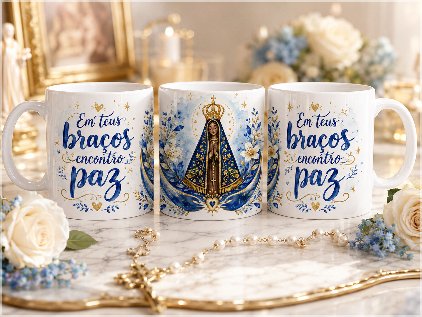 Sublimação Canecas Nossa Senhora Aparecida