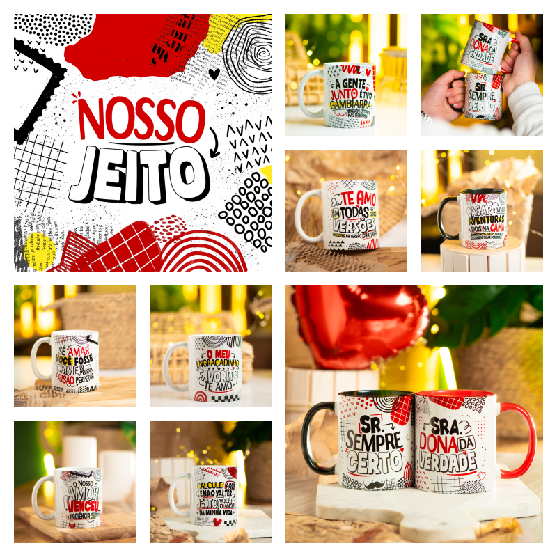 Sublimação Canecas Nosso Jeito