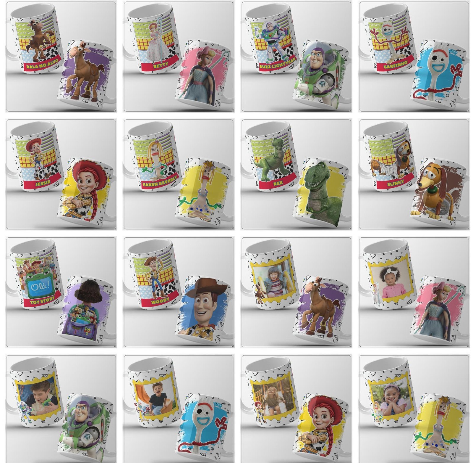 Sublimação Canecas Toy Story 26