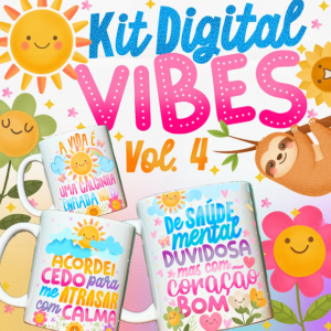 Sublimação Canecas Vibes Vol 4