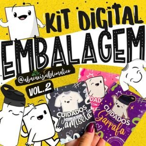 Sublimação Combo Embalagens Vol 2