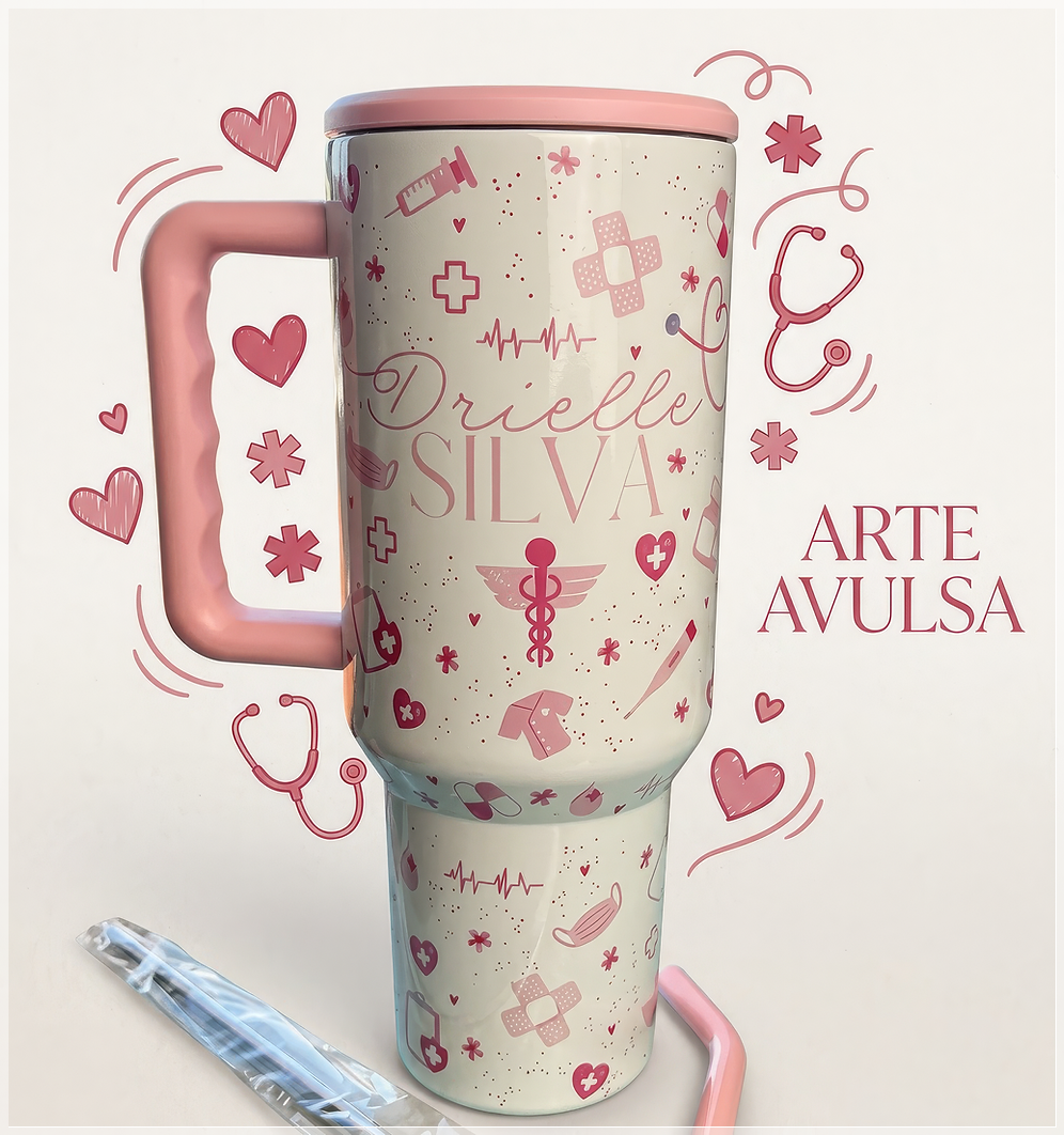 Sublimação Copo E Caneca Enfermagem