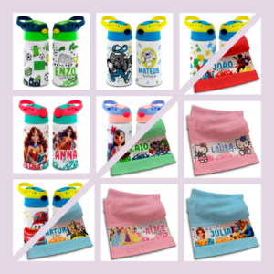 Sublimação Kit Personagem