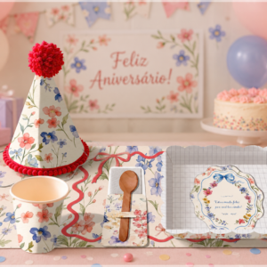 Susplat Jogo De Mesa Floral